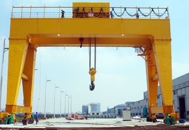 Yon-double Double Girder Teknik Port