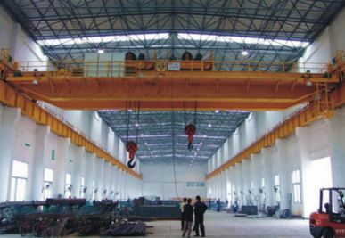 Double Anba jarèt Crane ak Trolley Double