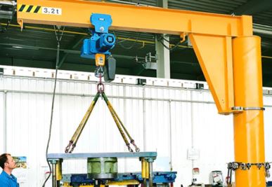 Floor aliye jib Crane